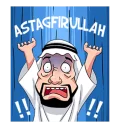 😱 emoji Handsome Uncle Telegram sticker 5 of 85