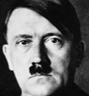 💀 emoji Hitler Adolf Telegram sticker 14 of 19