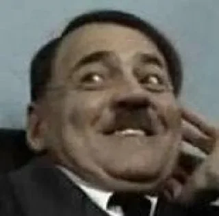 😂 emoji Hitler Adolf Telegram sticker 18 of 19