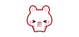 🤮 emoji CoconutRabbit@breakzhan Telegram sticker 10 of 16