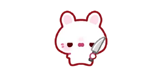 🔪 emoji CoconutRabbit@breakzhan Telegram sticker 13 of 16