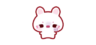 😨 emoji CoconutRabbit@breakzhan Telegram sticker 12 of 16