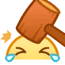 😣 emoji QQ emojis Telegram sticker 8 of 101
