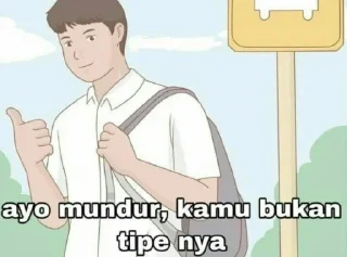 Sticker from Random aja sih ya