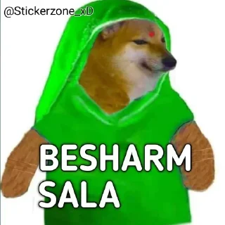 👾 emoji Kya bckchodi hai. Ft. Aadi Telegram sticker 6 of 70