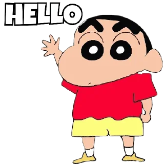 Sticker from Shinchan