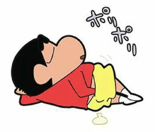 Sticker from Shinchan