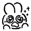 🐰 emoji ₍ 𐌏ffiᥴᥱ W᧐rκᥱr Rᥲδδiᴛ ₎ ˚₊· ♡ @mewsticks Telegram sticker 11 of 40