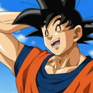 Sticker from Son goku - @animestickersid