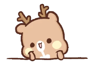 Sticker from Happy Deer @tikelmu