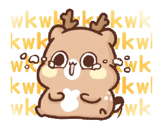 Sticker from Happy Deer @tikelmu