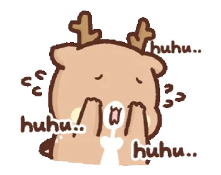 Sticker from Happy Deer @tikelmu