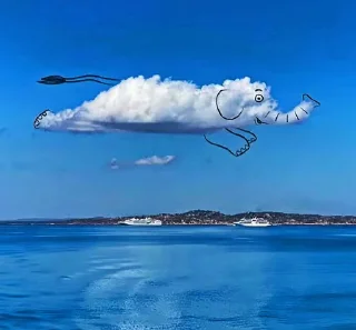 ☁️ emoji Clouds  ||  @few_wordss Telegram sticker 13 of 14