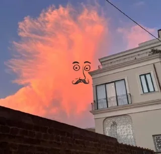 ☁️ emoji Clouds  ||  @few_wordss Telegram sticker 11 of 14