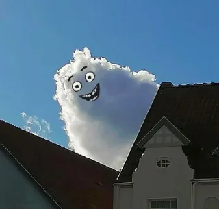 ☁️ emoji Clouds  ||  @few_wordss Telegram sticker 6 of 14