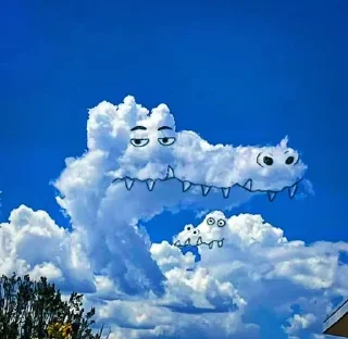 ☁️ emoji Clouds  ||  @few_wordss Telegram sticker 12 of 14