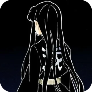 👍 emoji Muichiro tokito Telegram sticker 13 of 30