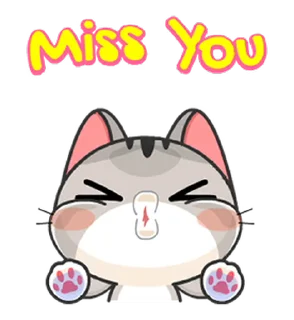 ⭐️ emoji Gojill The Meow Animated V.5 @moe_sticker_bot Telegram sticker 24 of 24