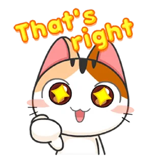 ⭐️ emoji Gojill The Meow Animated V.1 @moe_sticker_bot Telegram sticker 23 of 24