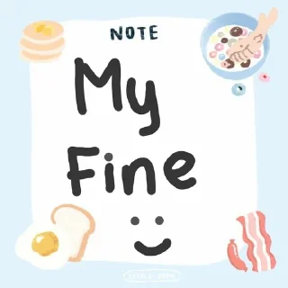 Sticker from reiki notes 😂👊
