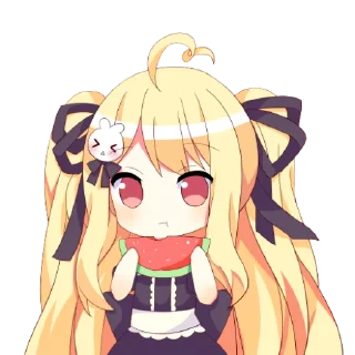 🍉 emoji 逆流茶会～NLCH sticker Telegram sticker 15 of 18