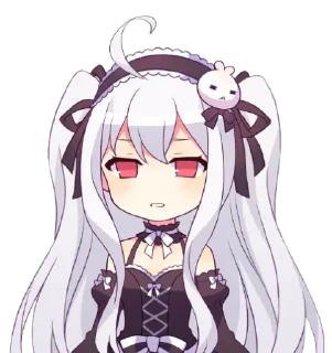 😕 emoji 逆流茶会～NLCH sticker Telegram sticker 6 of 18
