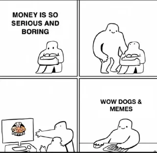 Sticker from $PUPPIES