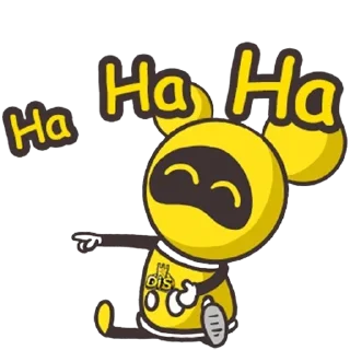 Sticker from Dis