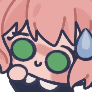 😥 emoji Anya Telegram sticker 14 of 42