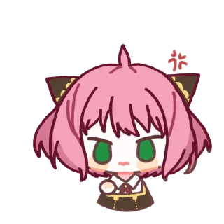 💢 emoji Anya Telegram sticker 6 of 42