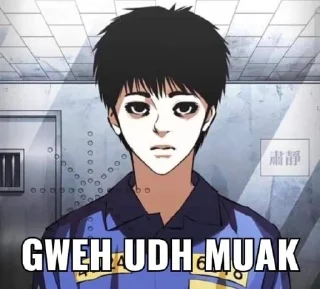 😐 emoji lookism by @jjarvinlee Telegram sticker 3 of 50