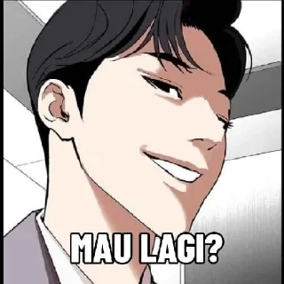 😏 emoji lookism² by @jjarvinlee Telegram sticker 9 of 43
