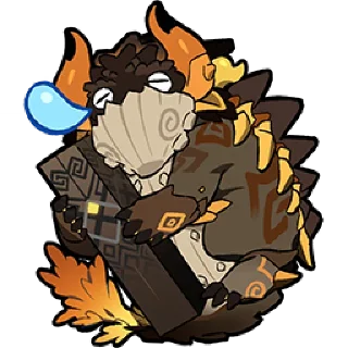 😴 emoji Genshin Stickers 2 Telegram sticker 9 of 104
