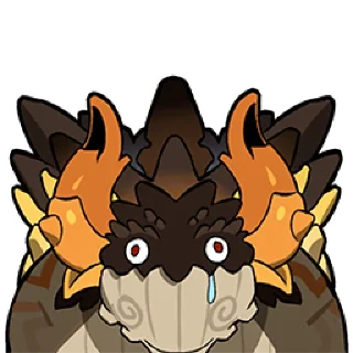 😨 emoji Genshin Stickers 2 Telegram sticker 10 of 104