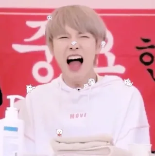🦊 emoji ◜huang renjun ! ─ @petualangcilik Telegram sticker 15 of 22