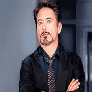 Sticker from Robert Downey'sVidPack