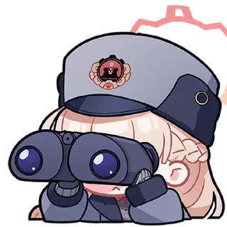 💬 emoji 청춘X학원X블루 아카이브 By @Ani_Chats Telegram sticker 14 of 24