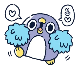 🕺 emoji 胖企鵝的內心話3 Telegram sticker 20 of 40