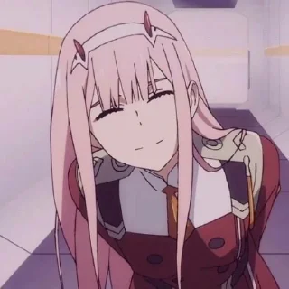 Sticker from Zero two