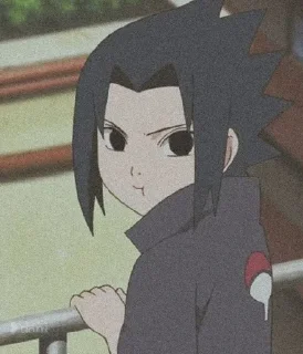 Sticker from uchiha sasuke