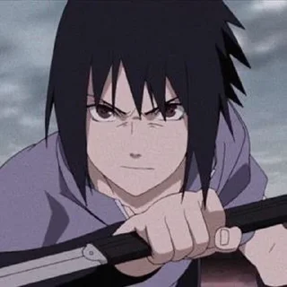 Sticker from uchiha sasuke