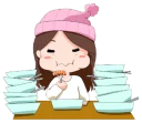 🤤 emoji @tikelmu Amelya's Happy Everyday Telegram sticker 24 of 41