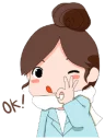 👌 emoji @tikelmu Amelya's Happy Everyday Telegram sticker 19 of 41