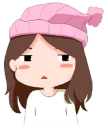 😒 emoji @tikelmu Amelya's Happy Everyday Telegram sticker 22 of 41
