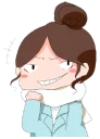 😏 emoji @tikelmu Amelya's Happy Everyday Telegram sticker 7 of 41