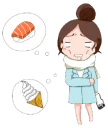 🍣 emoji @tikelmu Amelya's Happy Everyday Telegram sticker 23 of 41