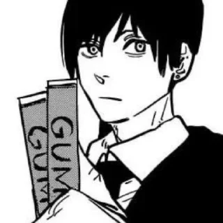 🐺 emoji Aku Hayakawa [chainsaw man]
by : @dddasiyyy & @StreetBakerys Telegram sticker 20 of 43