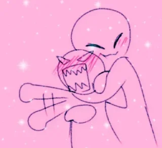 🌸 emoji U 😍AND ME🙈 @sochkdmkrna — @stckrRobot Telegram sticker 11 of 86