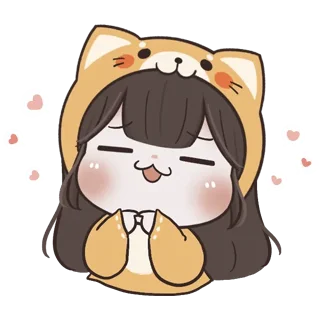 🥺 emoji @waesticker Baby Chubby Girl x Meow Telegram sticker 21 of 41