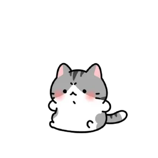 💬 emoji 말랑뽀짝 고양이들 3 By @KakaoEmoticon Telegram sticker 2 of 24